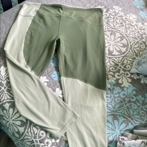 Lululemon Two tone Capri Leggings